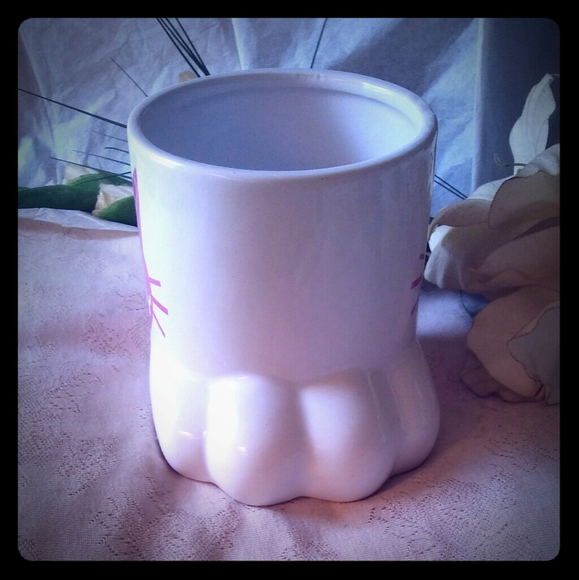 Crazy Cat Lady w/Pink Paws on Bottom Mug - Picture 4 of 8